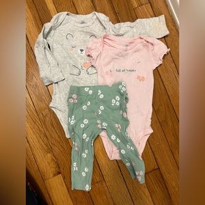 Floral Carters Outfit